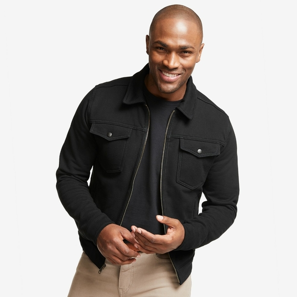 American Giant Fleece Trucker Jacket 